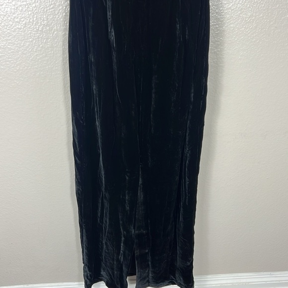 LPA Emery Velvet Maxi Dress in Black - Picture 8 of 8